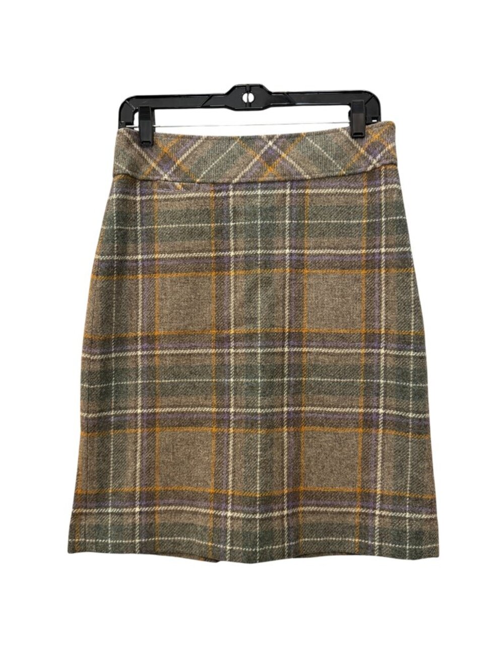 Vintage 90s L.L. Bean "Andover" Wool Mini Skirt Size 4 Preppy Earthy Academia